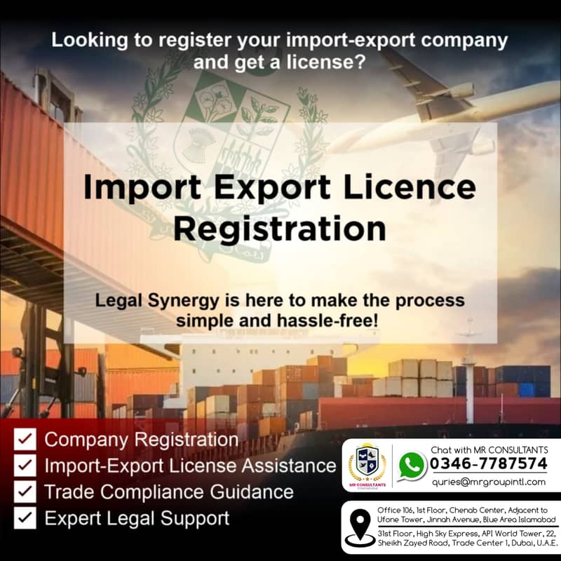 Company Registration, NTN, Tax Return, PEC, SECP, Import Export, NGO 11