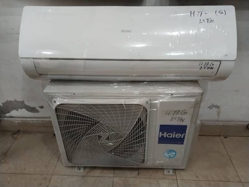 Haier 1.5 ton dc inverter H77G year warranty(0306=4462/443)classset 2