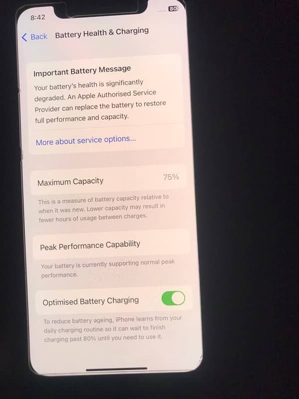 iphone x condition 10/10 8