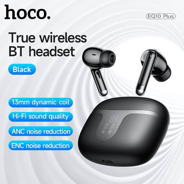 NC ENC Noise Reduction Wireless 5.4 Earphone LED Display Charging Box 0