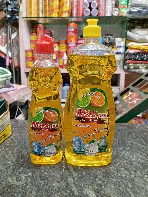 MAX PRO DISH WASH LIQUID (PROUD PAKISTANI BRAND) 0