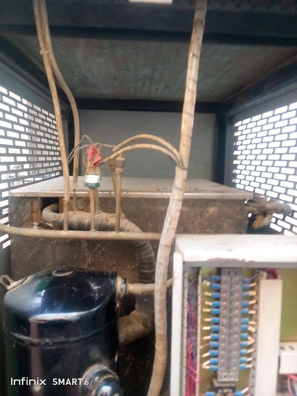 Air cooled industrial pet bottle chiller capacity 5ton 3
