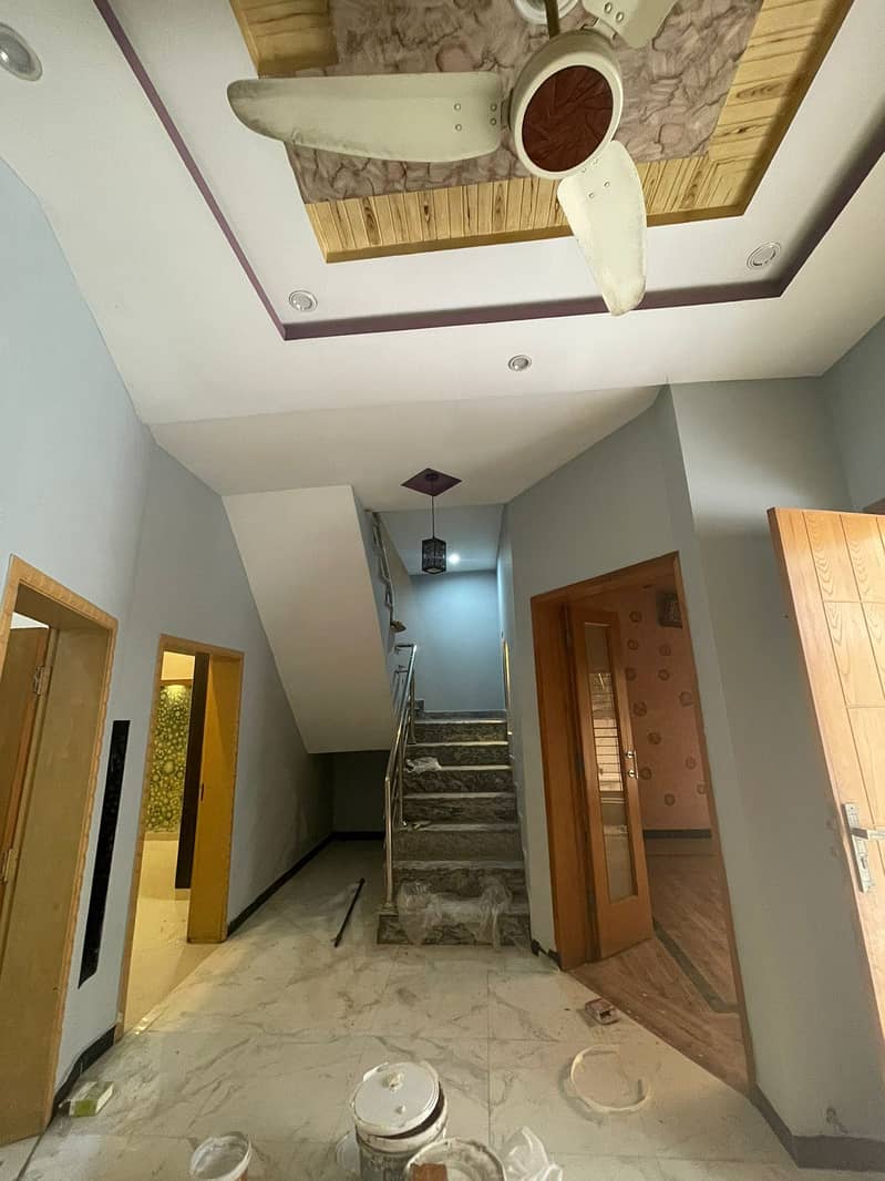 3 Marla Double Story Spanish house for Sale in Militry Accounts Society College Road near Wapda Town, rent income 50k 2