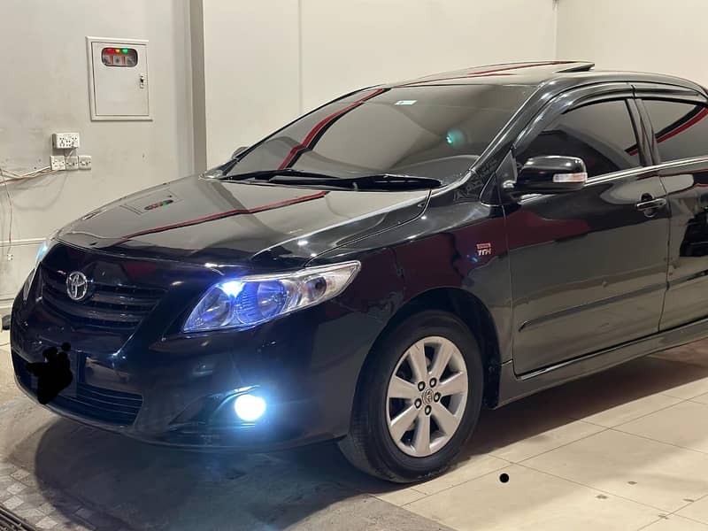 toyota corolla sr 2009 model 7