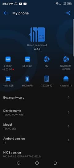 TECNO POVA NEO FOR SELL
