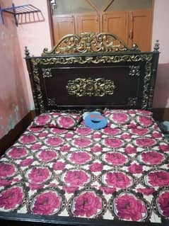 Double Bed with side tables and matres