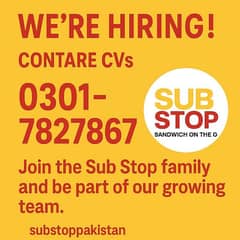 Job available at restaurant (Read Ad)