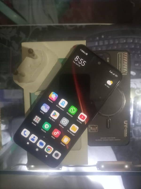 Redmi note 10 condition 10/10 with box and charger 6/128 4