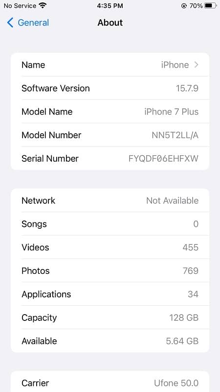 iPhone 7 Plus non pta 0342/3153407 9