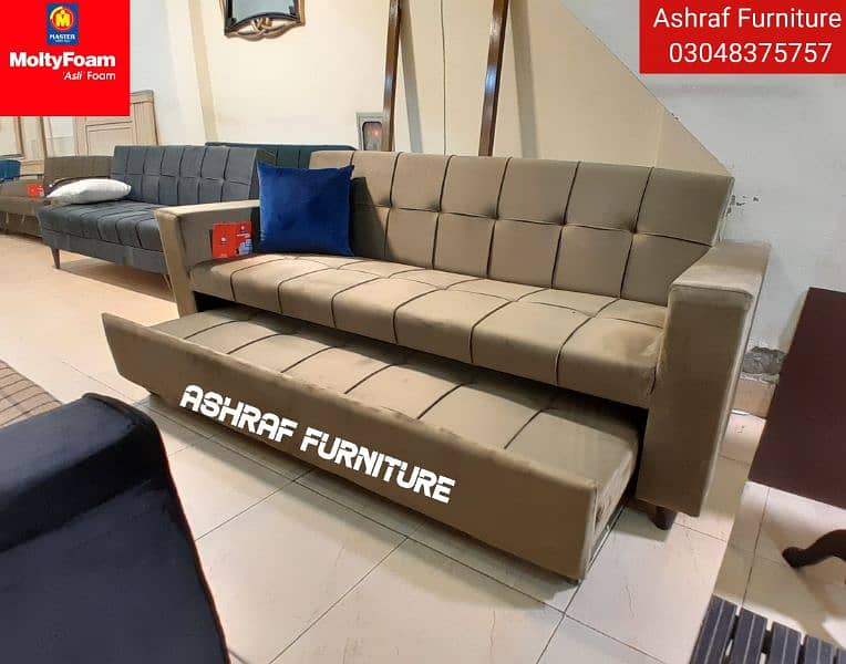 Sofa cum bed/Double cumbed/Sofa/LShape/Combed/Dewan/Double bed/Bed set 6