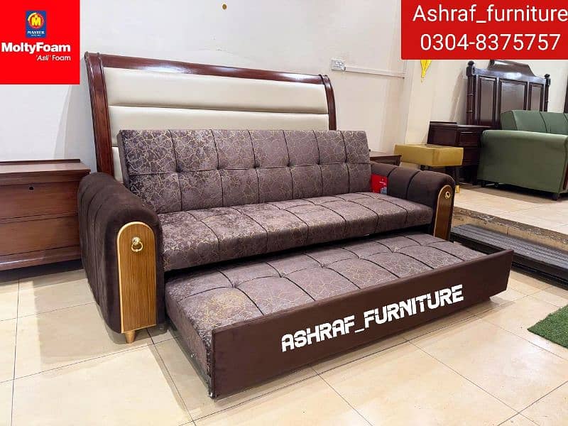 Sofa cum bed/Double cumbed/Sofa/LShape/Combed/Dewan/Double bed/Bed set 15