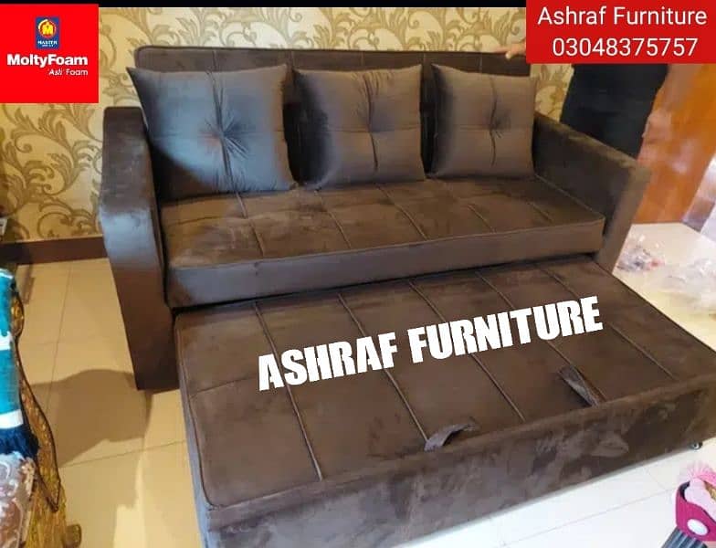 Sofa cum bed/Double cumbed/Sofa/LShape/Combed/Dewan/Double bed/Bed set 19