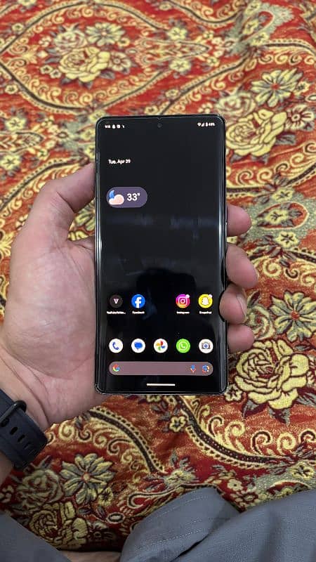Google pixel 7 pro dual sim 12 128 çpïd pta approved 5