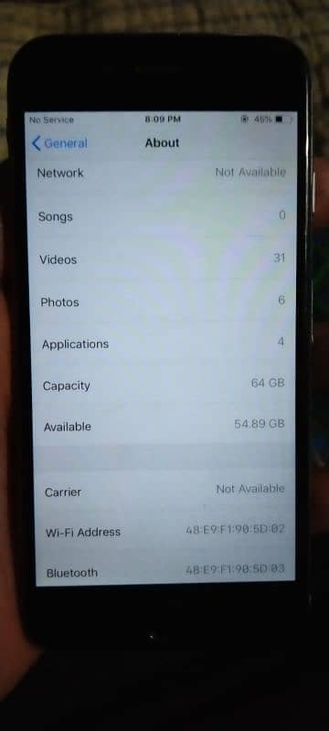 iphone (6).  64gb non PTA 2