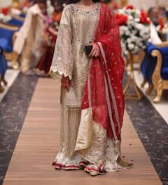 hoor and Noor dress is for sale wedding wear