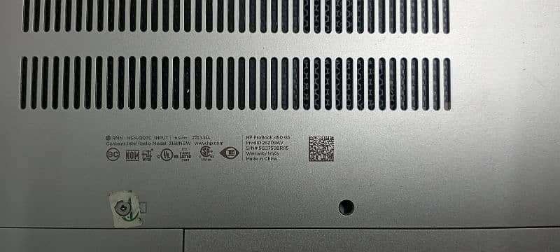 HP ProBook 450 G5 (7th Gen) 2Gb Graphic Card 4