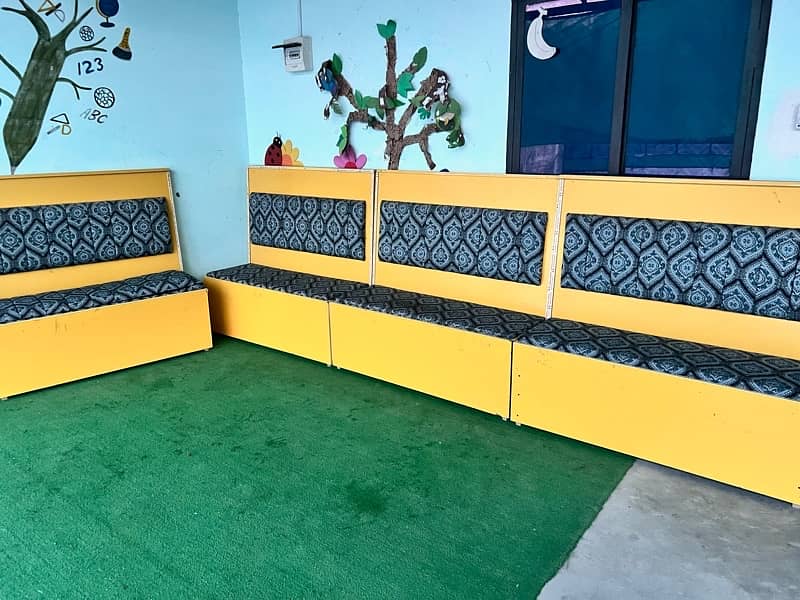 5 double sofa set best for cafe and restaurant 1