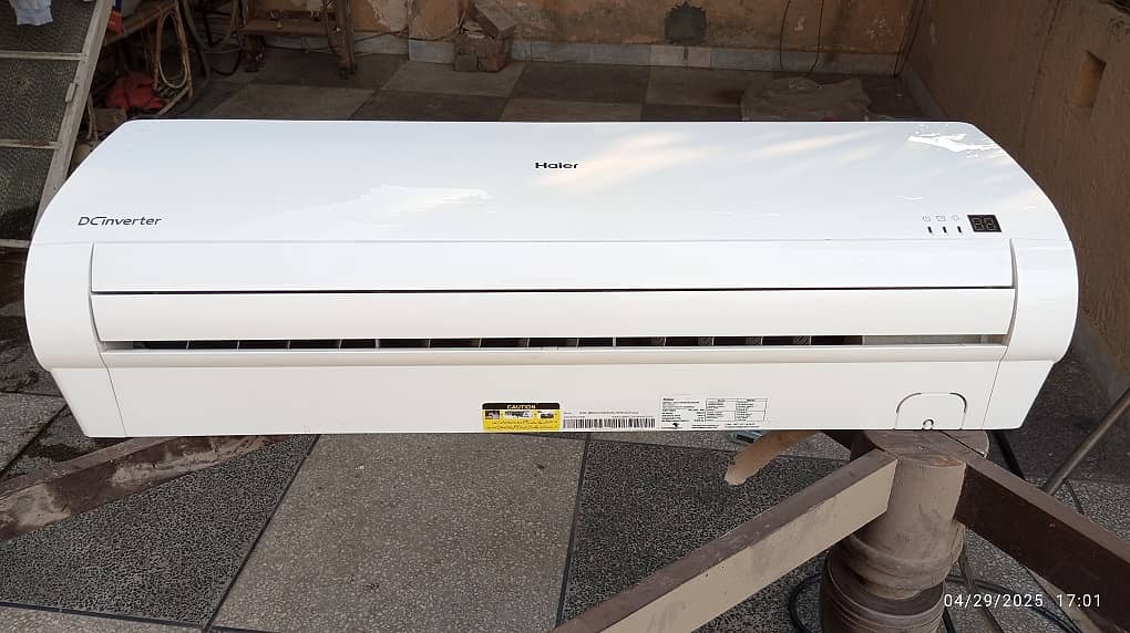 HAIER 1.5 Ton AC Split, DC Invertor, Very Good Condition @ 110,000/- 0