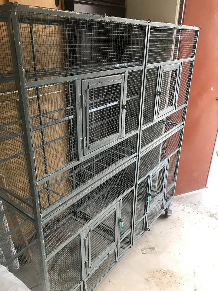 High Quality Steel 4 Portion Cage 0