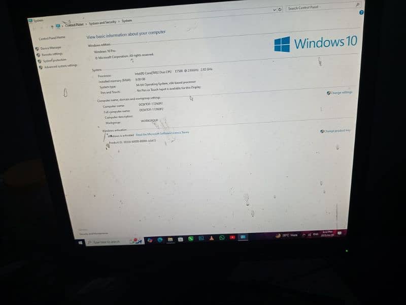 Core 2 duo computer for sale ha as ka sath keyboard screen 4