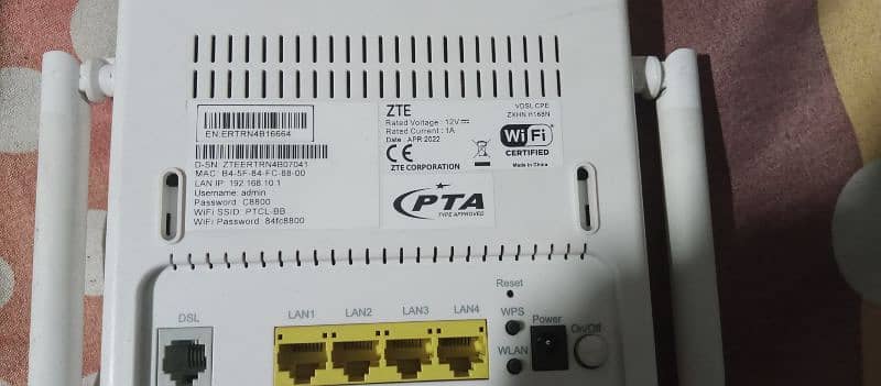 Ptcl Wireless 300 VDSL2 Good Condition 2