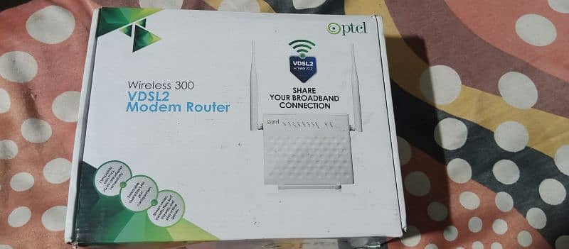 Ptcl Wireless 300 VDSL2 Good Condition 7