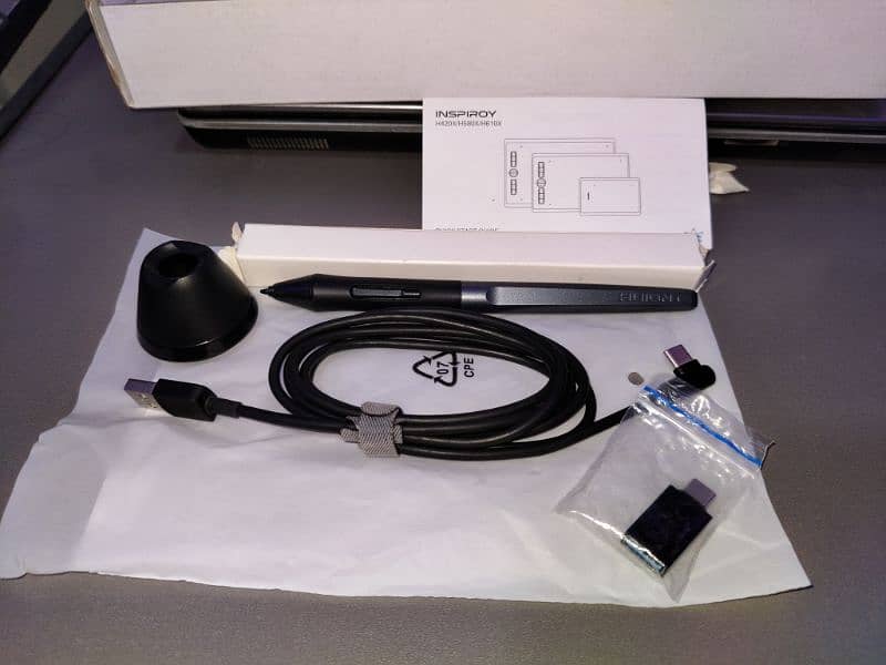 Graphics Tablet, Inspiroy H610X just like new 8