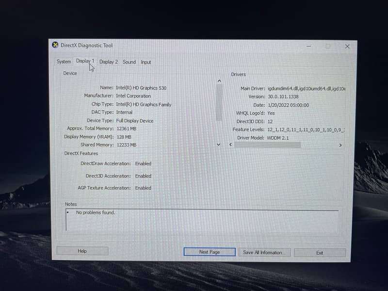 Dell Core i7 6th Gen With 4GB Nvidia 4