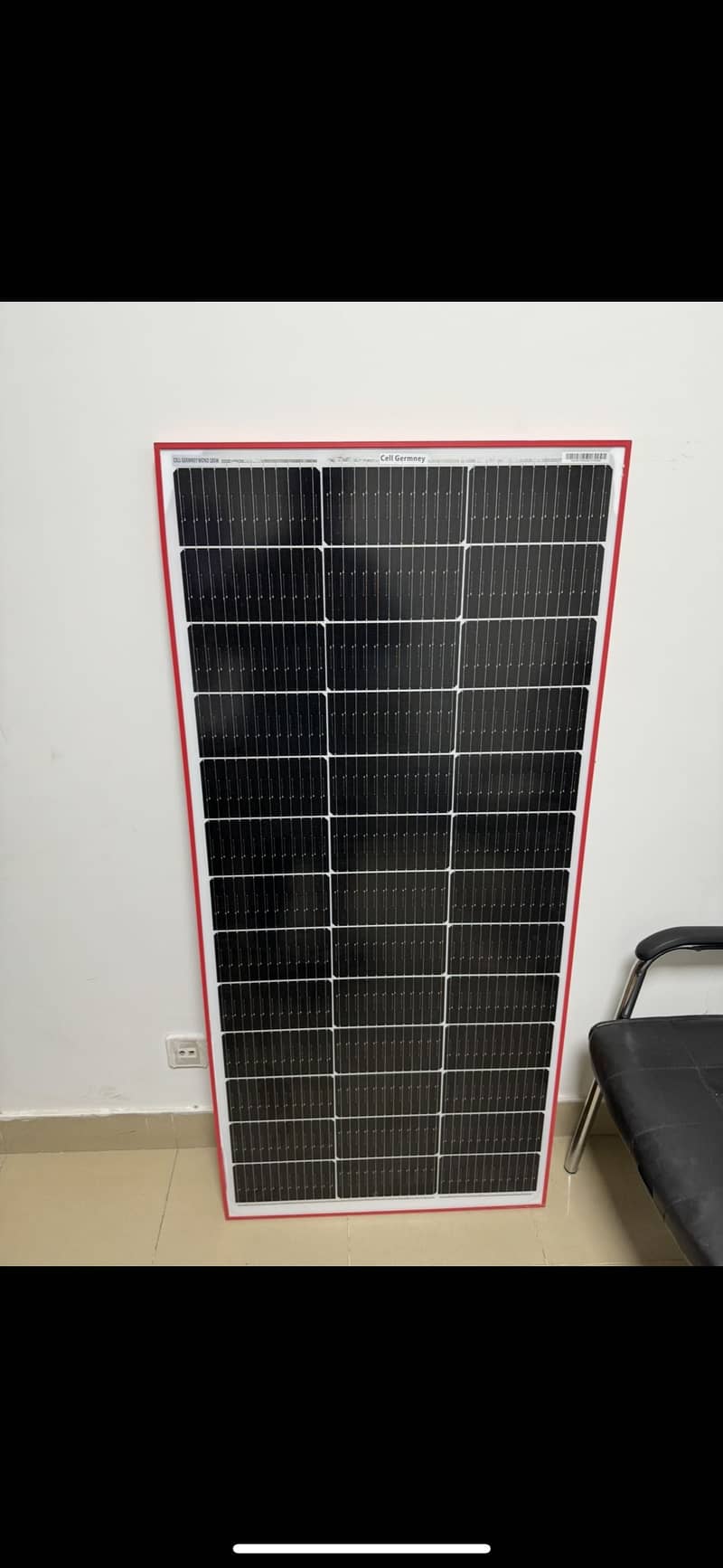 180watt solar panel 12Volt for cooler fan cell german 0