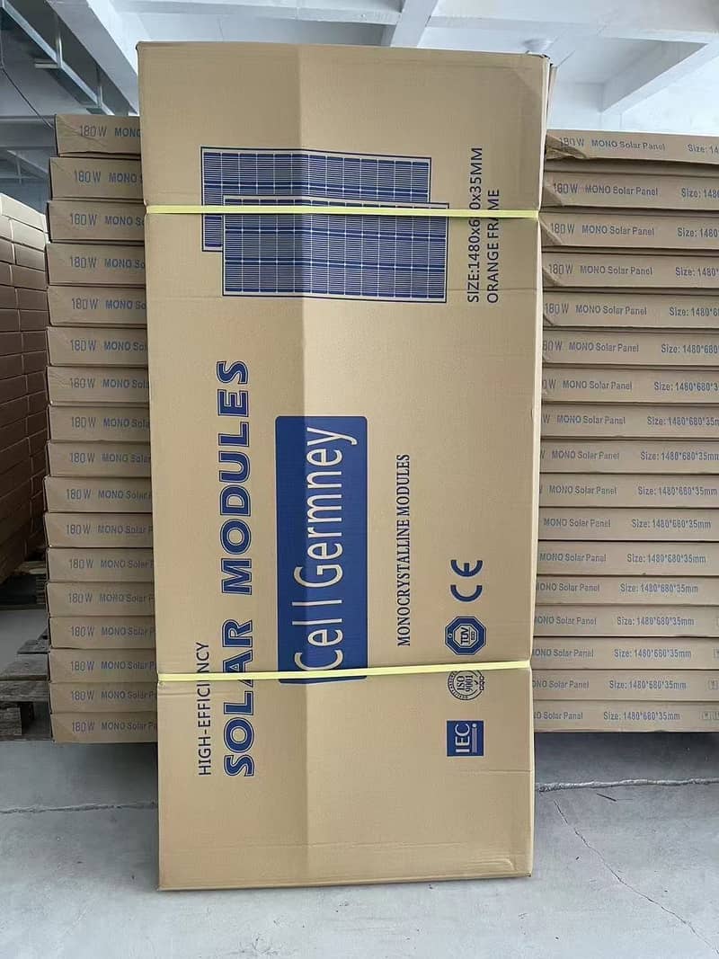 180watt solar panel 12Volt for cooler fan cell german 5