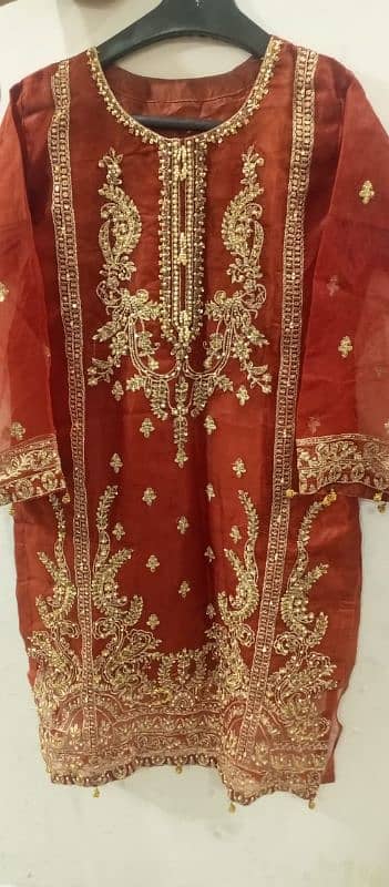 3pc wedding wear dress for girls 1