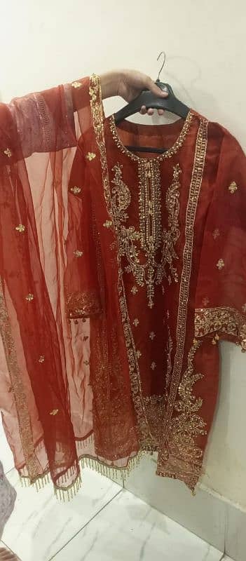 3pc wedding wear dress for girls 3