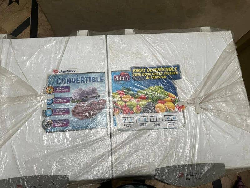 Dawlance convertible deep freezer new condition 1