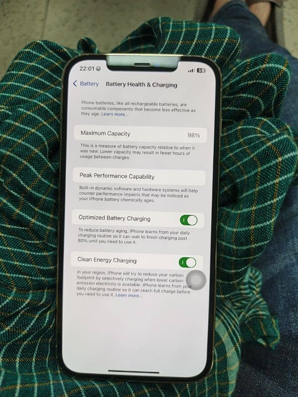 IPhone 12 Pro max 128 GB PTA Approved 1