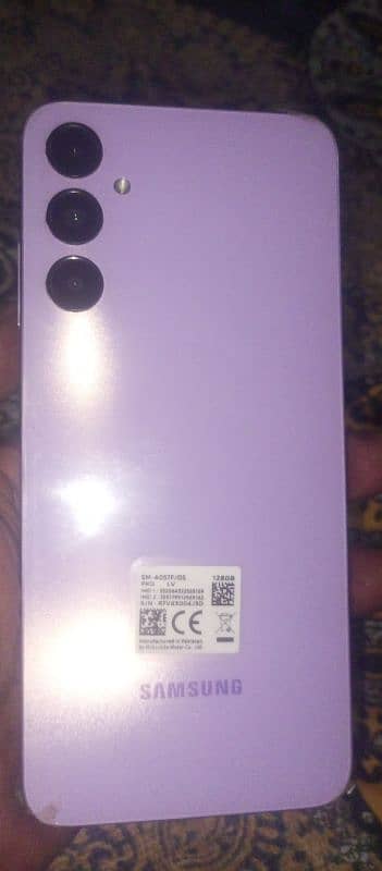 Samsung A05S 10/10 condition 128/4 with box and data cable 0