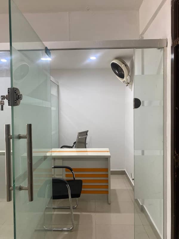 Prime Furnishd Office Space for Rent Ideal for IT, Software, or Construction Companies 9