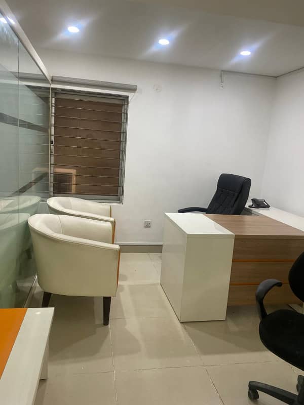 Prime Furnishd Office Space for Rent Ideal for IT, Software, or Construction Companies 13