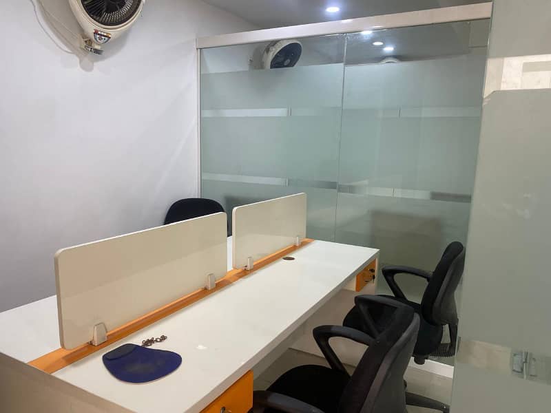 Prime Furnishd Office Space for Rent Ideal for IT, Software, or Construction Companies 16