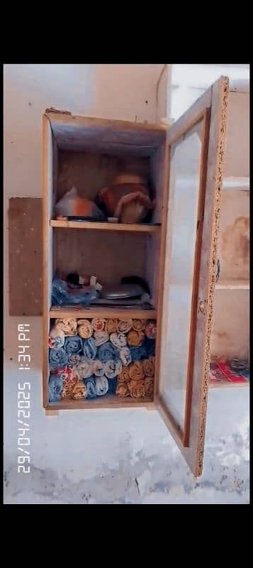 wood rack and Almari 1