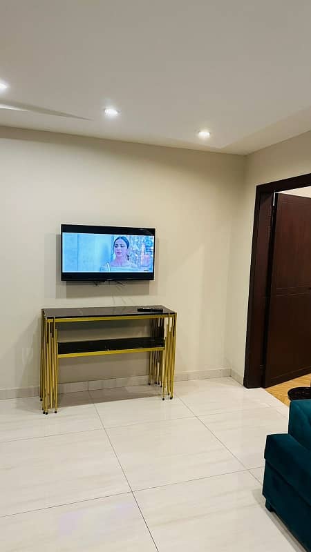 we are offering a 1 bed apartment for rent in Jasmine block bahria town 7