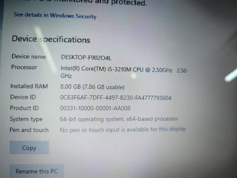 Lenovo Z580 256gb SSD 8gb RAM-i5 3th g 3