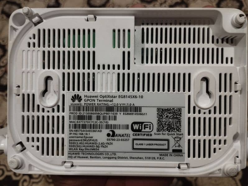Huawei OptiXstar Router 0