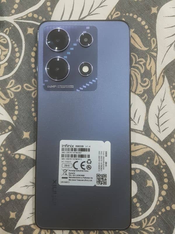 Selling Infinix Note 30 ( 16 GB RAM ) 256GB ROM 10/10 Condition 1