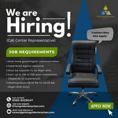 we're looking for Lead generation agents in Karachi