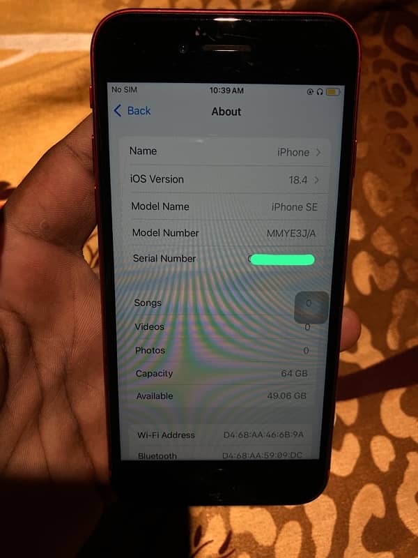 iphone se 3rd generation 4