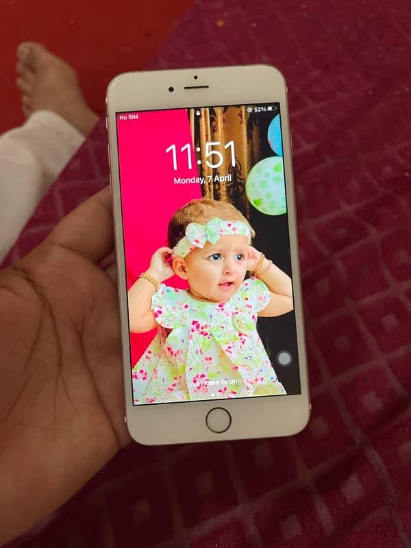 I phone 6s plus pta approved lush condition total original 10/10 5