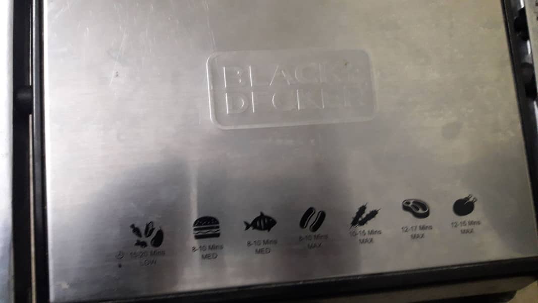 Black decker sandwich maker all in one. Make sandwiches, bbq, grilled 3