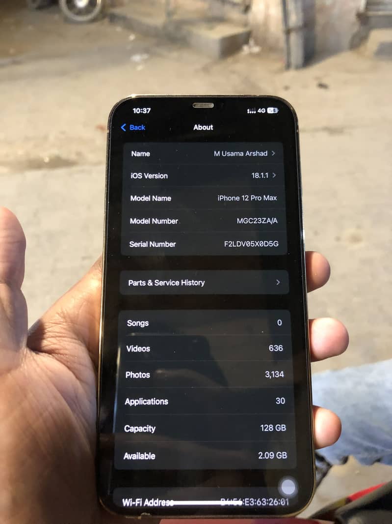 iPhone 12 Pro Max Dual Physical PTA Approved - Excellent Condition 9