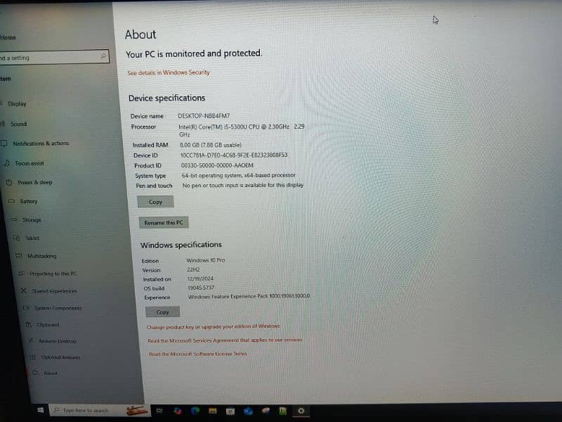 Dell Latitude E7450 | Core i5 5th Gen | 8GB RAM | 256GB SSD(98%New) 2