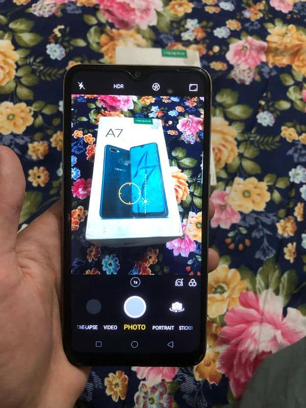 Oppo A7 with box 3/64 All ok dual sim no open repair 03434574590 2